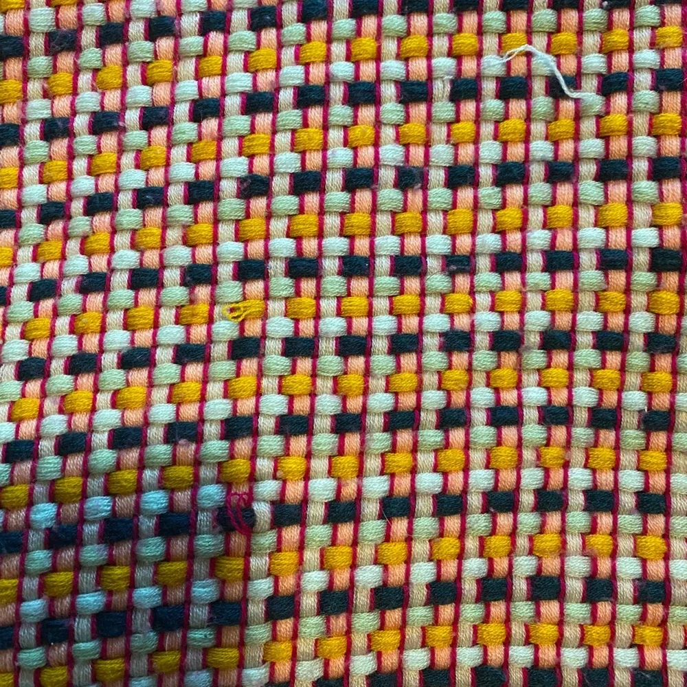 Anthropologie Multicolor Tasseled Sheila Throw Blanket OS
